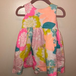 Carter's colorful dress